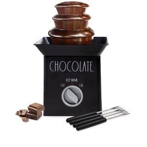 NIB Rae Dunn 3 Tier Chocolate Fountain Fondue Machine Party Entertaining Dessert